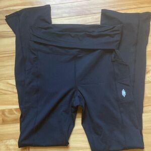 Free People fold over legging.